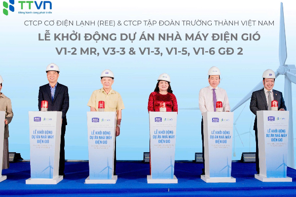 TEGROUP TIẾP TỤC RÓT VỐN ĐẦU TƯ CHO CÁC DỰ ÁN ĐIỆN GIÓ TRỌNG ĐIỂM TẠI TỈNH VĨNH LONG